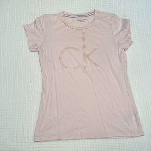 Pale Pink Calvin Klein T-Shirt